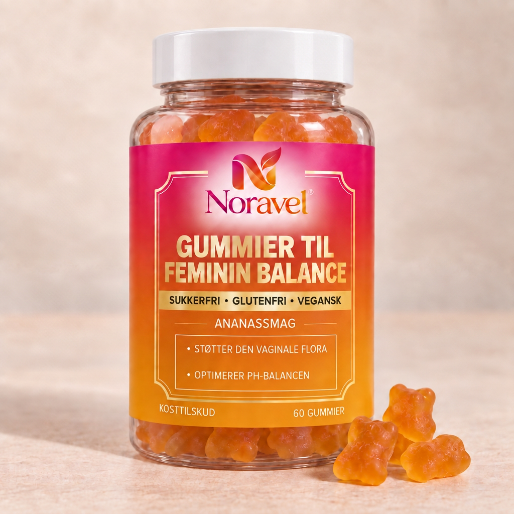 Noravel bøtte med 60 gummies